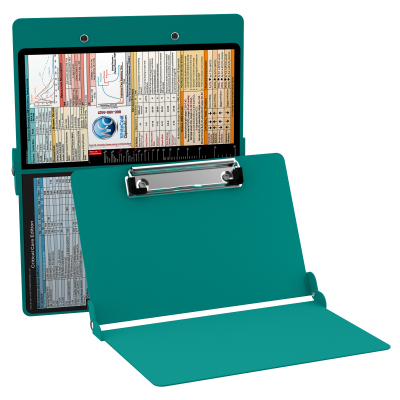 WhiteCoat Clipboard® - Teal Critical Care Edition